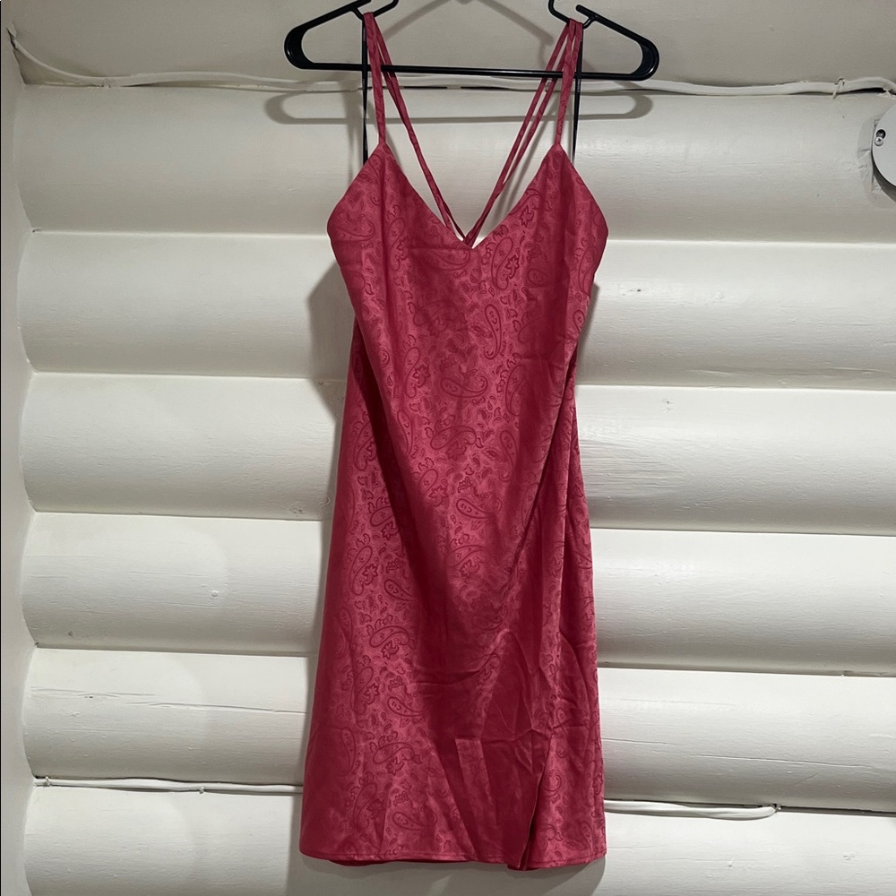 Forever 21 Pink Patterned Dress